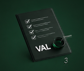 Validamos toda a operação